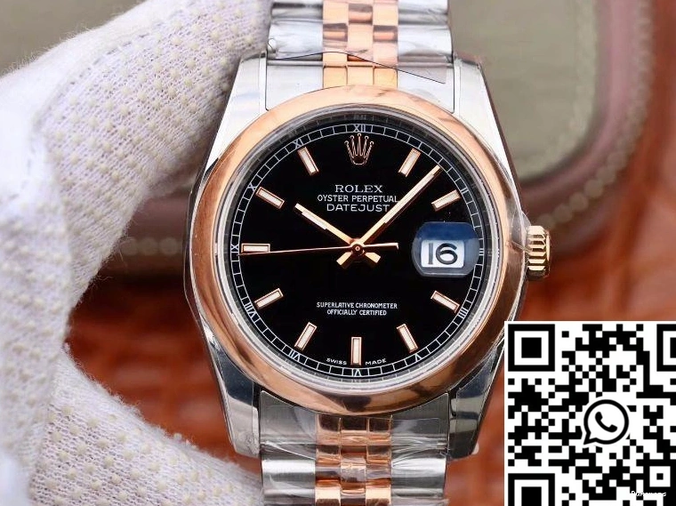 Rolex Black AR 126201 Dial 36MM Factory Datejust 0103